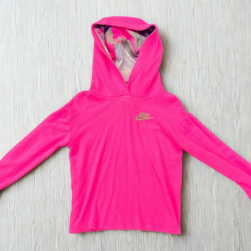 Girls 4t Nike Vibrant Pink Pullover Hoodie